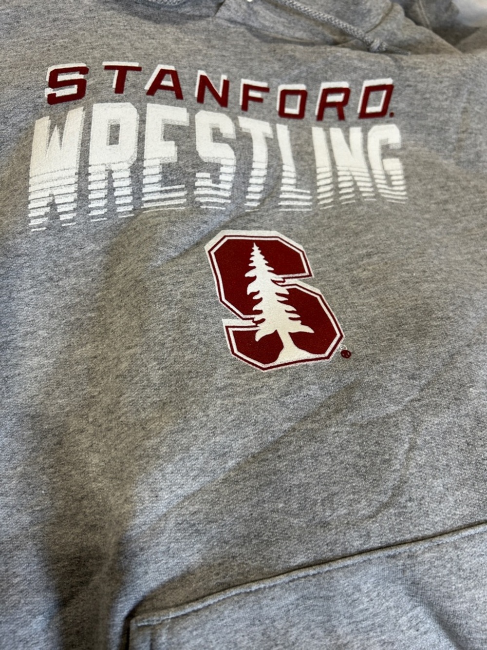 Sharp Looking Stanford Wrestling Men’s Small NWT Retail $60 - Picture 2 of 8